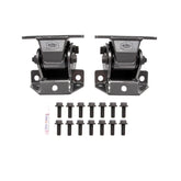 Wehrli Custom Fab 2011-2016 DURAMAX HD ENGINE MOUNTS Sparkle Bomber Orange